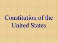 Constitution of the United States