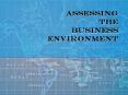 ASSESSING THE BUSINESS ENVIRONMENT
