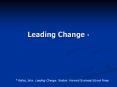 Leading Change *