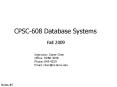 CS 245: Database System Principles