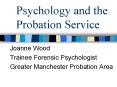 Psychology and the Probation Service