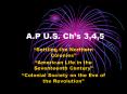 A'P U'S' Chs 3,4,5