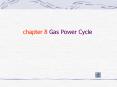 chapter 8 Gas Power Cycle