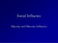 Social Influence