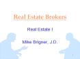 Real Estate Brokers
