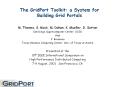 The GridPort Toolkit: a System for Building Grid Portals