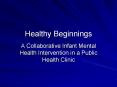 Healthy Beginnings