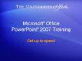 Microsoft Office PowerPoint 2007 Training