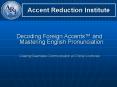 Accent Reduction Institute