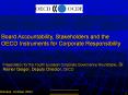 CORPORATE GOVERNANCE: THE OECD PRICNCIPLES AND THEIR RELEVANCE TO SOUTHEAST EUROPE