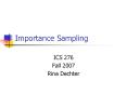 Importance Sampling