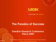 The Paradox of Success