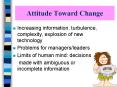 Attitude Toward Change