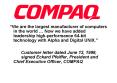 We are the largest manufacturer of computers in the world Now we have added leadership highperforman