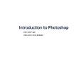 Introduction to Photoshop