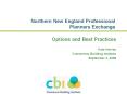 Northern New England Professional Planners Exchange