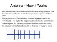 Antenna How it Works