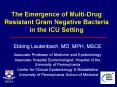 The Emergence of MultiDrug Resistant Gram Negative Bacteria in the ICU Setting
