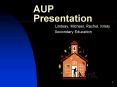 AUP Presentation