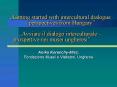 Getting started with intercultural dialogue perspectives from Hungary Avviare il dialogo intercultur