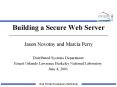 Building a Secure Web Server