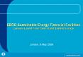 EBRD Sustainable Energy Financial Facilities Lessons Learnt From Central and Eastern Europe