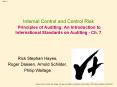 Internal Control and Control Risk Principles of Auditing: An Introduction to International Standards
