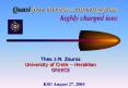 Quasifree electron scattering from highly charged ions