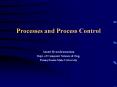 Processes and Process Control
