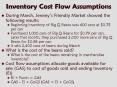 Inventory Cost Flow Assumptions