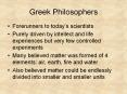 Greek Philosophers