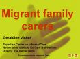 Geraldine Visser Expertise Center on Informal Care Netherlands Institute for Care and Welfare Utrech