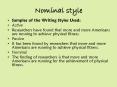 Nominal style