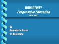 JOHN DEWEY Progressive Education 18591952