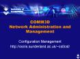 COMM3D Network Administration and Management