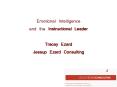 Emotional Intelligence and the Instructional Leader Tracey Ezard Jessup Ezard Consulting