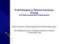 Profit Margins In General Insurance Pricing A Critical Assessment of Approaches