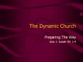 The Dynamic Church