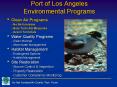 Port of Los Angeles Environmental Programs