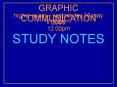 GRAPHIC COMMUNICATION