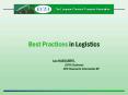 Best Practices in Logistics
