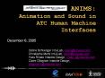 CAREINO ANIMS: Animation and Sound in ATC Human Machine Interfaces
