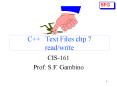 C Text Files chp 7 readwrite