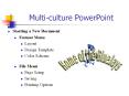 Multiculture PowerPoint
