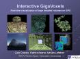Realtime visualization of large detailed volumes on GPU