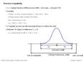 Process Capability