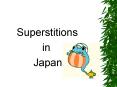 Superstitions