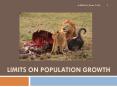 Science 9 - Limits on Population Growth