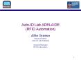 AutoID Lab ADELAIDE RFID Automation