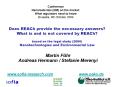 Does REACh provide the necessary answers What is and is not covered by REACh based on the legal stud